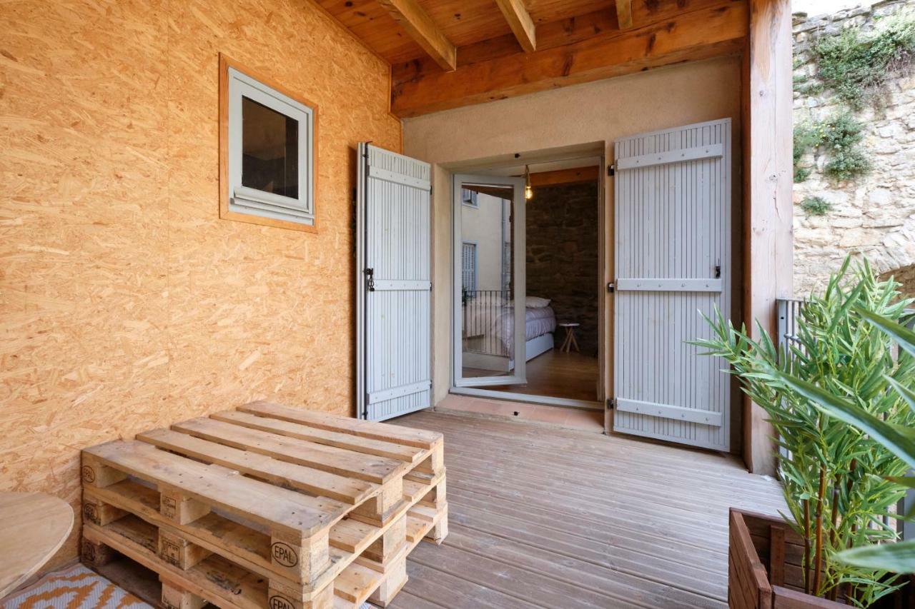 Melina - Appartement Dans Les Remparts De La Bastide Avec Parking Et Terrasse Carcassonne Exterior foto